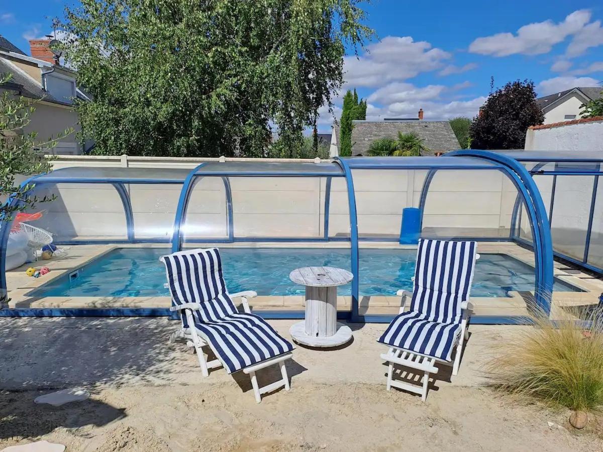 Chambre Bleue Avec Acces Plage Бурж Екстер'єр фото